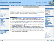Tablet Screenshot of biochimica.unipr.it
