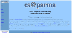 Desktop Screenshot of cs.unipr.it