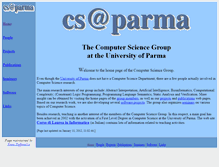 Tablet Screenshot of cs.unipr.it