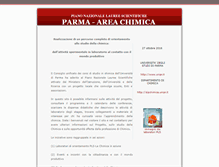 Tablet Screenshot of lschimica.unipr.it